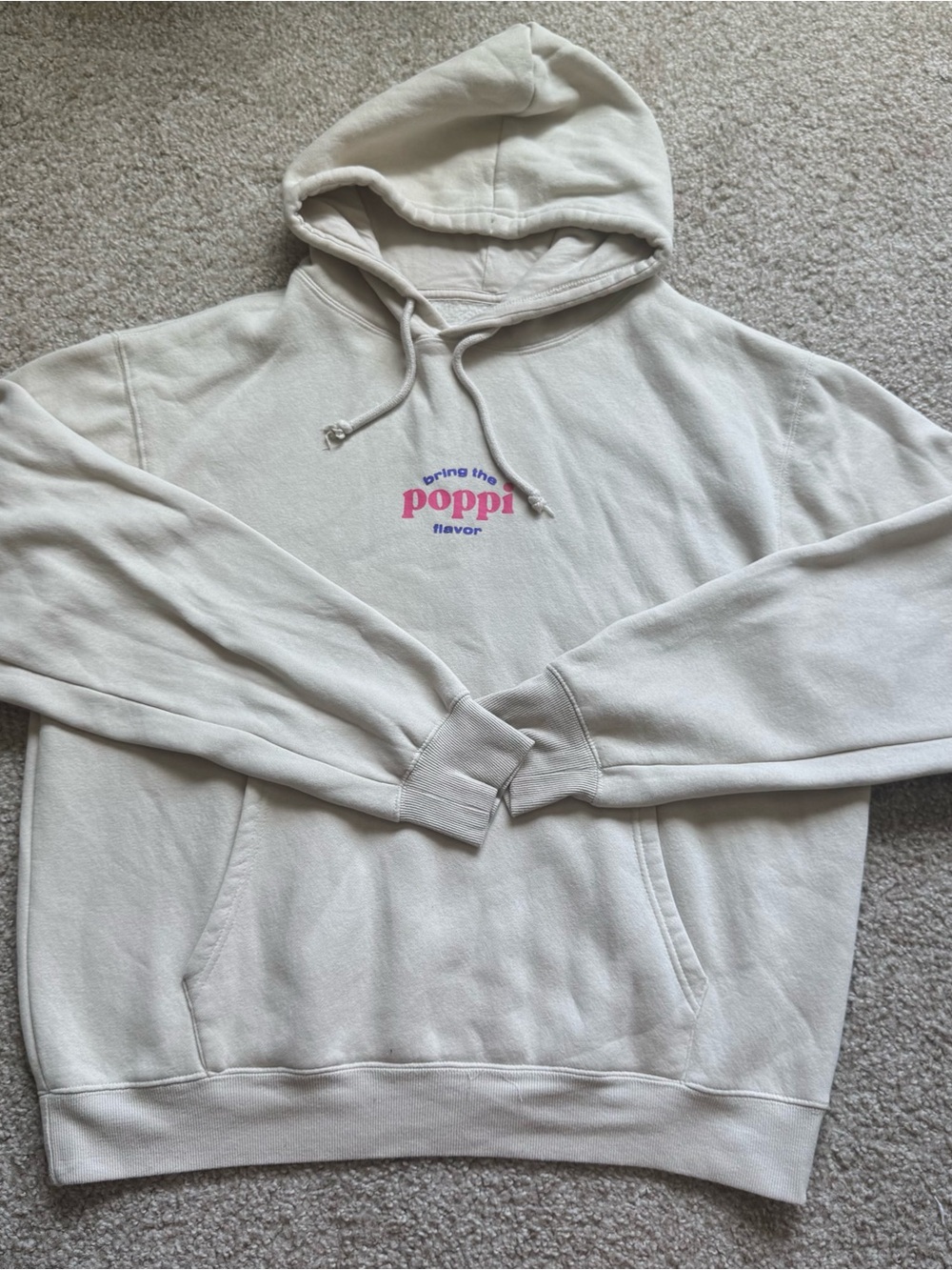 Poppi x Target limited-edition prebiotic soda graphic hoodie
